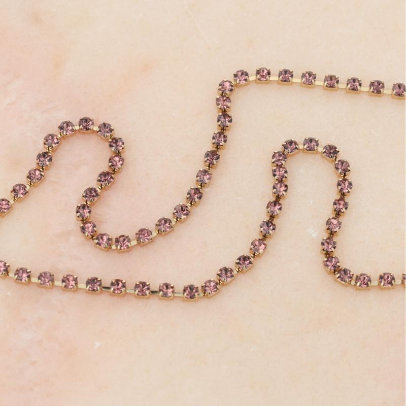 - Chaine Taille Cristal - Amethyst 4