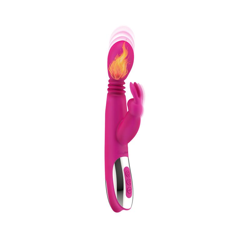 EasyToys - Vibe Collection Easytoys Vibe - Stotende Vibrator Met Verwarmingsfunctie - Roze