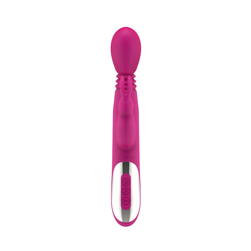 Easytoys Vibe - Vibromasseur Heating Thrusting - Pink 5