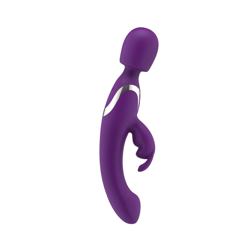 Easytoys Vibe - Vibromasseur Wand 2 en 1 - Violet 3