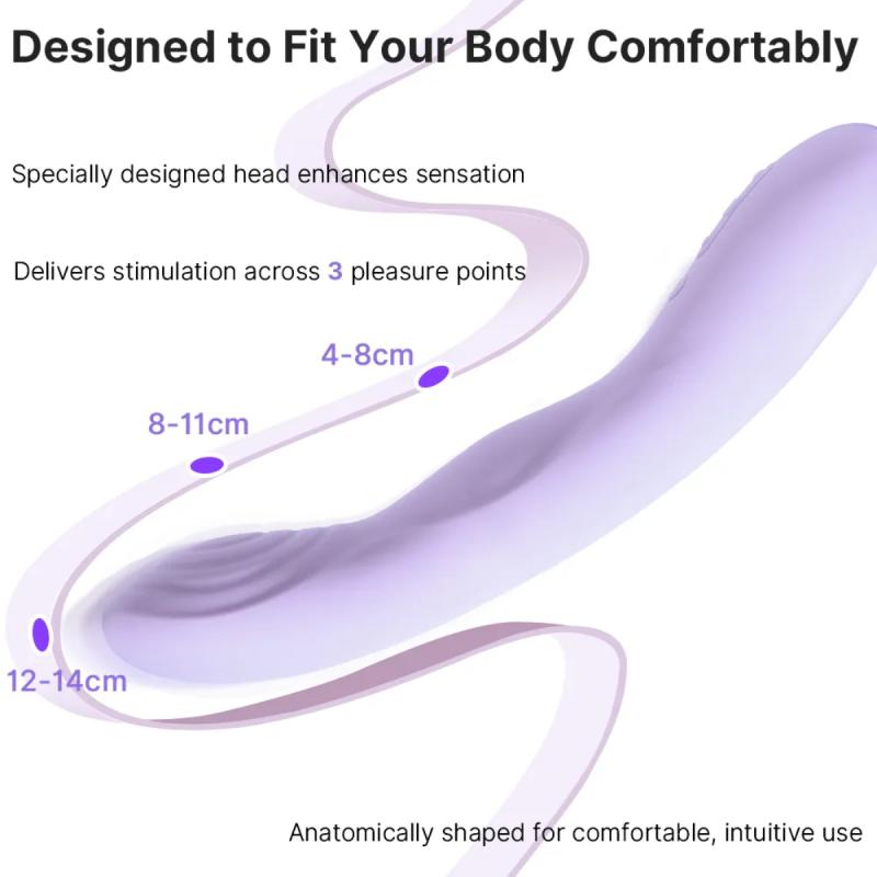 Thumbnail - Svakom - Selena Beheizter Vibrator - Lavender