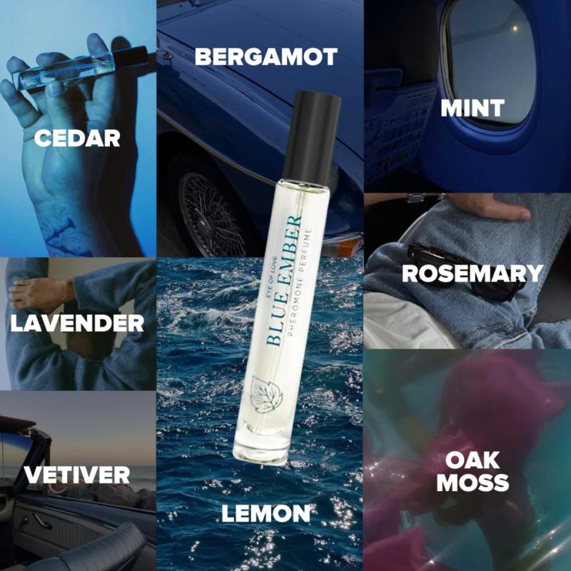 - Blue Ember Parfum aux Phéromones Travel - 10ml 2