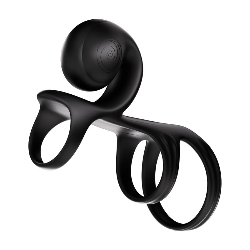 SVibe  Jovi Arc Couples Ring - Zwart