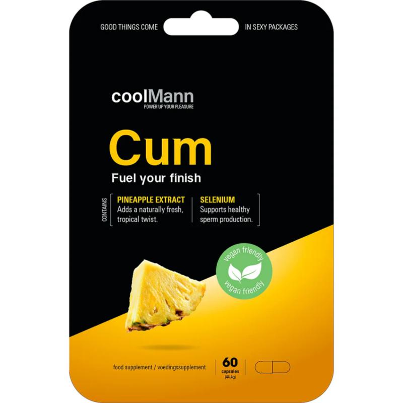 CoolMann – Cum Nahrungsergänzung – Ananas 60 pcs