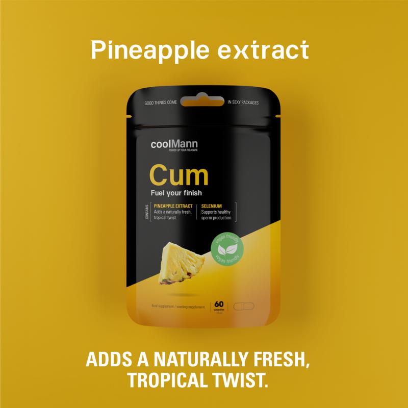 - Cum Complément Alimentaire - Ananas 60 pcs 2