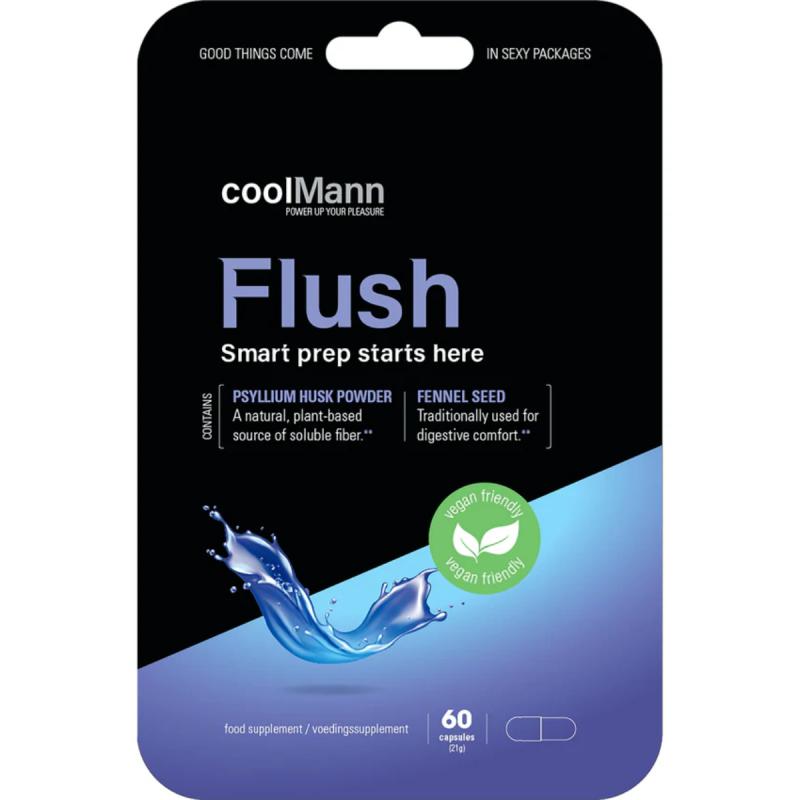 CoolMann – Flush Nahrungsergänzung – Faserkomplex 60 pcs
