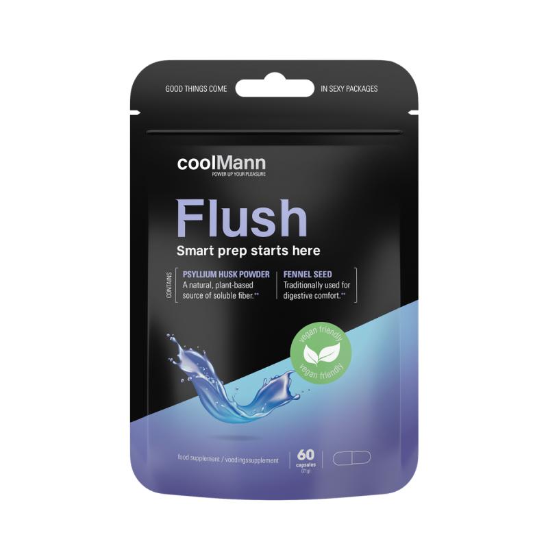 Image of CoolMann - Flush Nahrungsergänzung - Faserkomplex 60 pcs