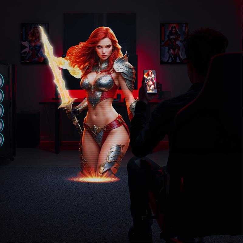 - Solara Fire Sorceress Masturbateur - Interactif 5