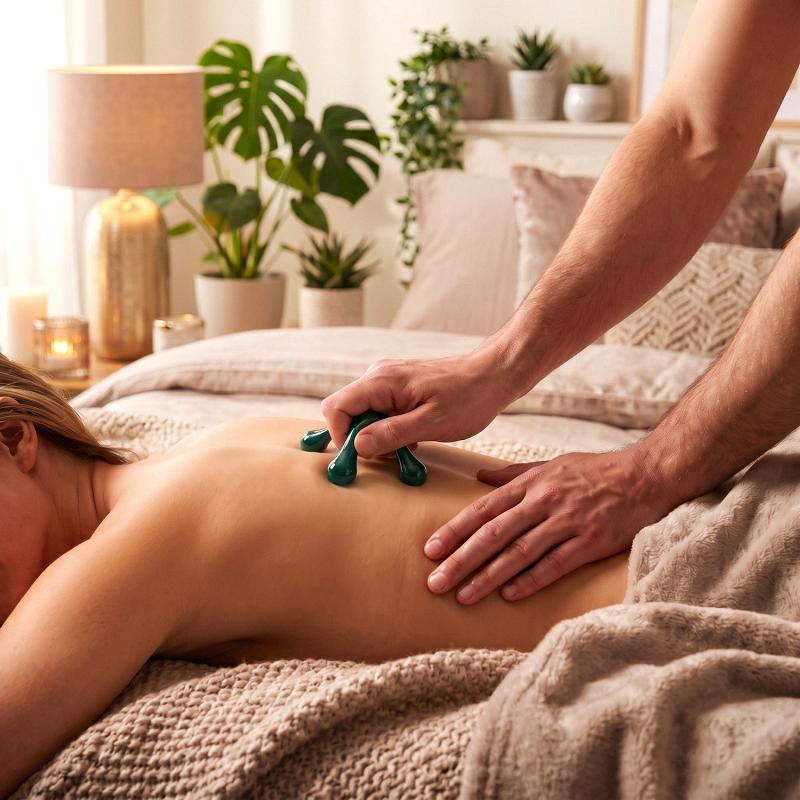Exotiq - Body Massage Spin Accessoire de Massage - Vert 3