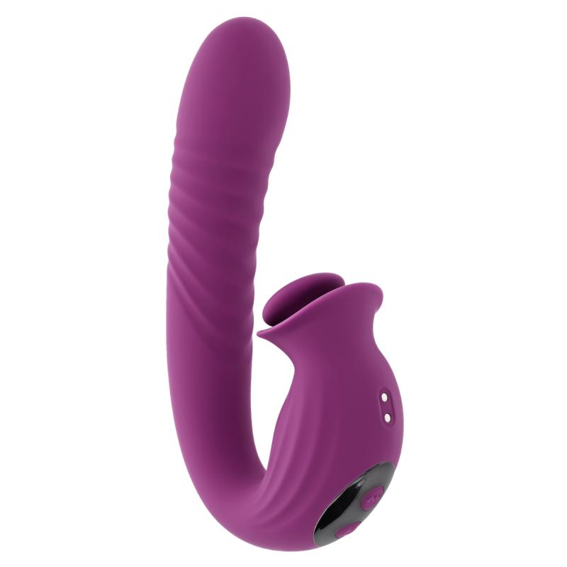 Evolved Novelties Evolved - Deep Ecstasy Rabbit Vibrator - Magenta