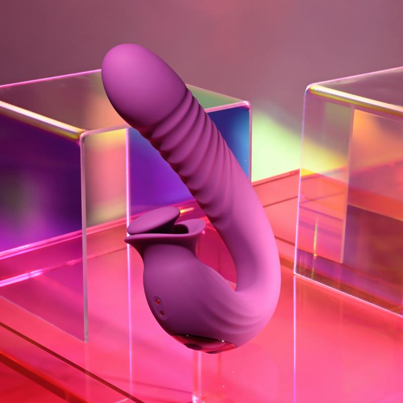 Evolved - Vibromasseur Rabbit Deep Ecstasy - Magenta 4