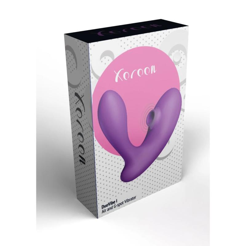 - DuoVibe 1 Air Vibrator - Violet 2