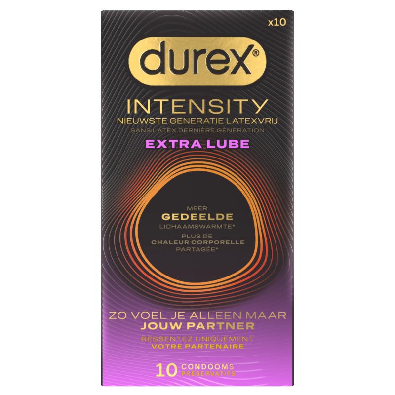 Durex  Intensity Condooms Extra Lube - 10 Stuks