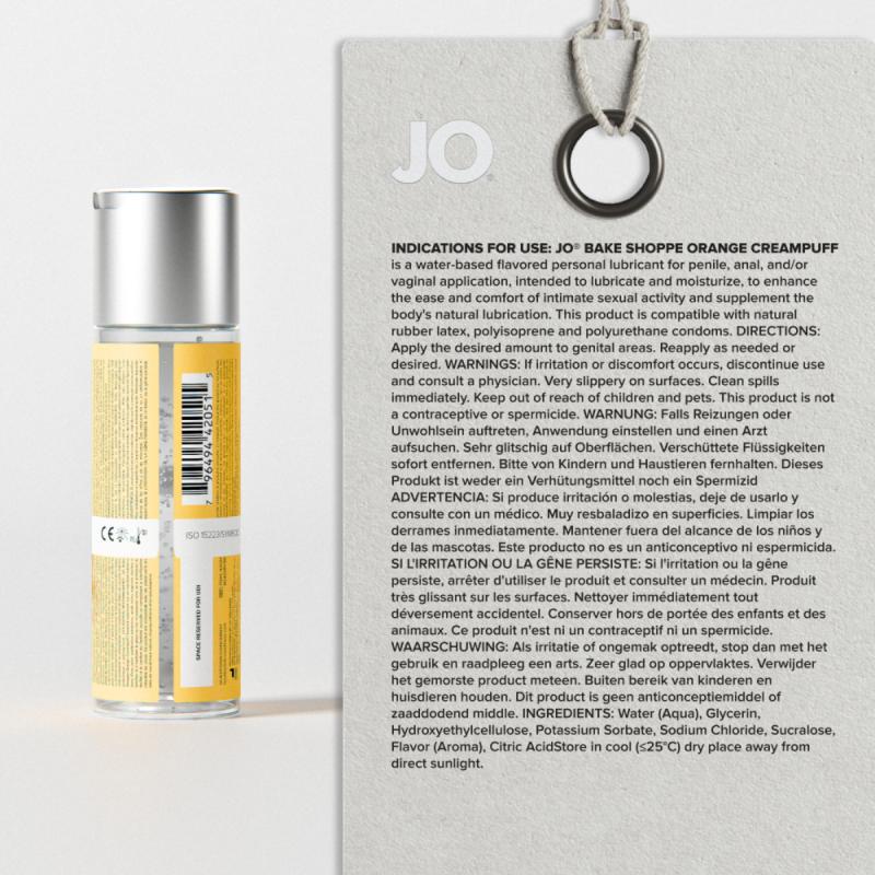JO - Bake Shoppe Orange Creampuff Lubrifiant - 60ml 5