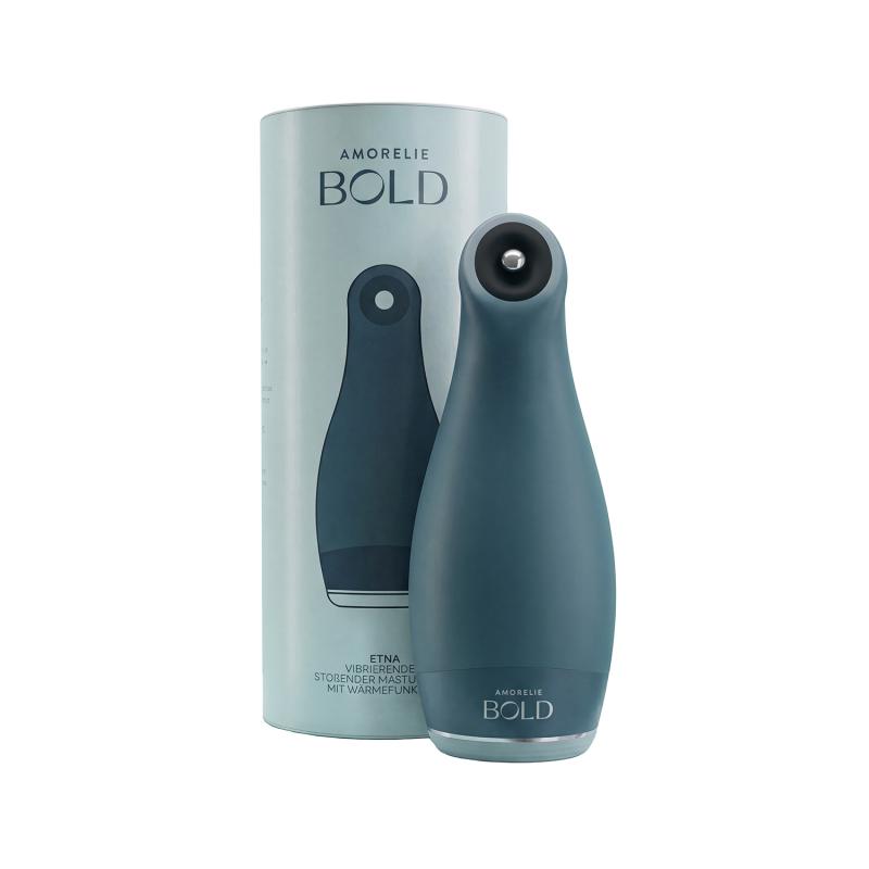 Image of AMORELIE BOLD »Etna« Masturbator mit Vibration, Stoß- und Wärmefunktion