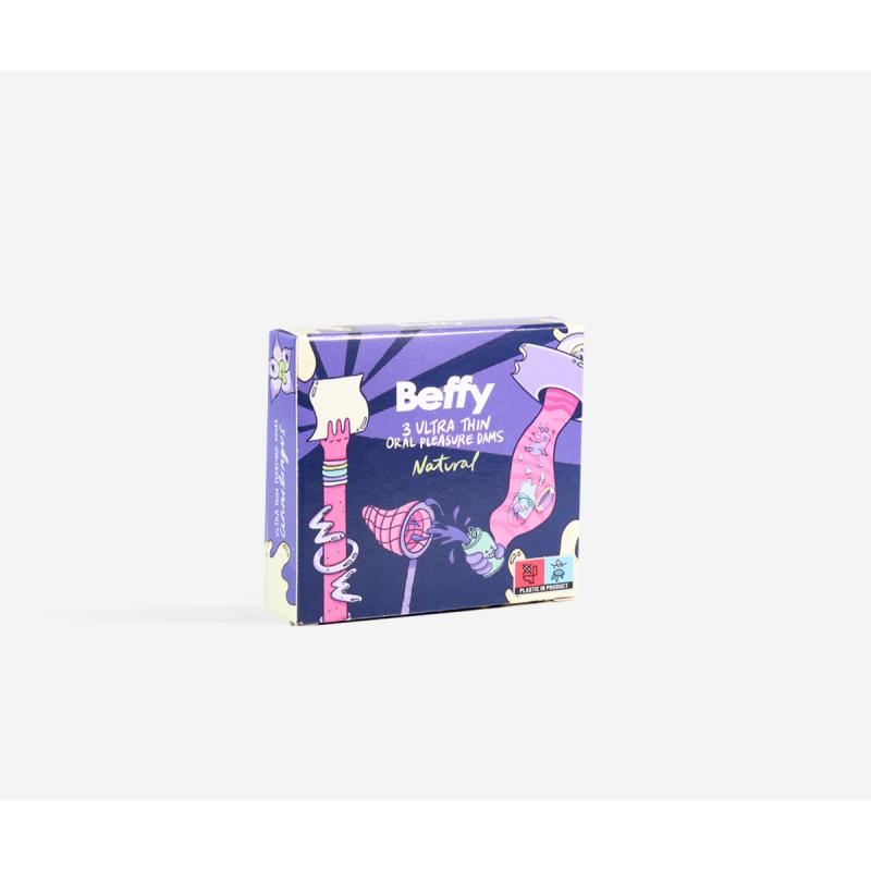 Beffy – Lecktuch Natural – 3 Stück