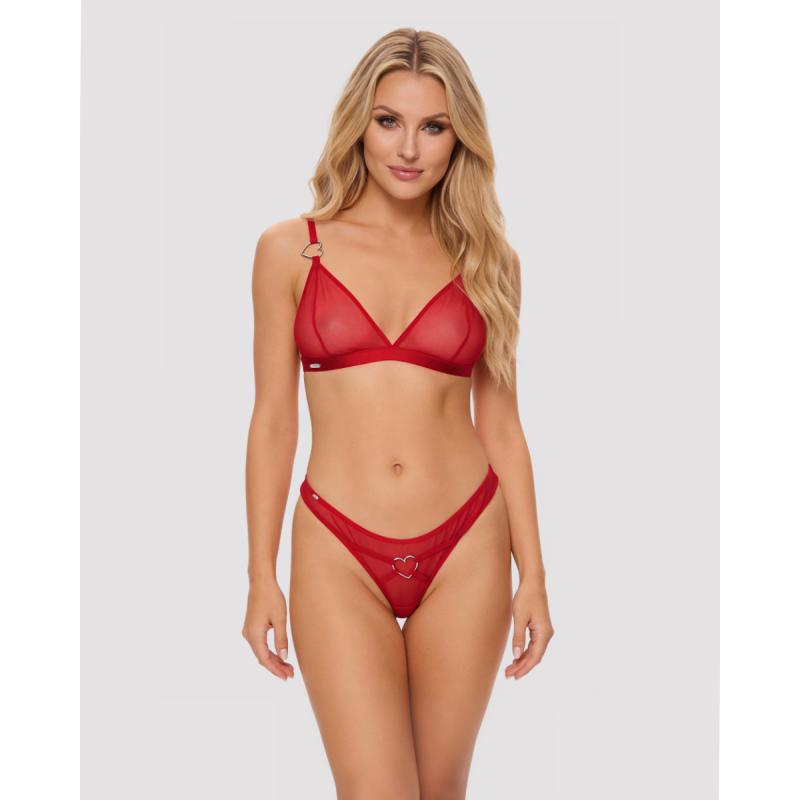 - Crimessa Ensemble Lingerie - Rouge 4