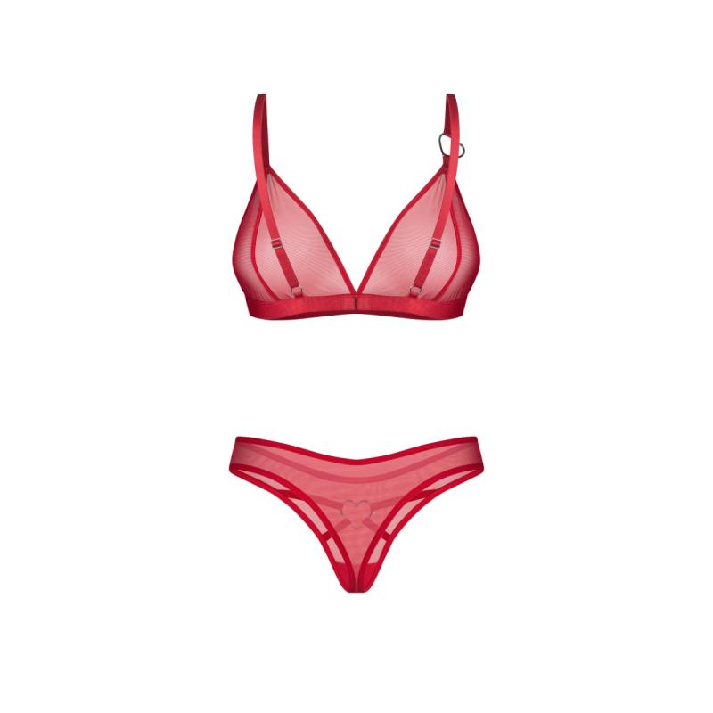 - Crimessa Ensemble Lingerie - Rouge 5