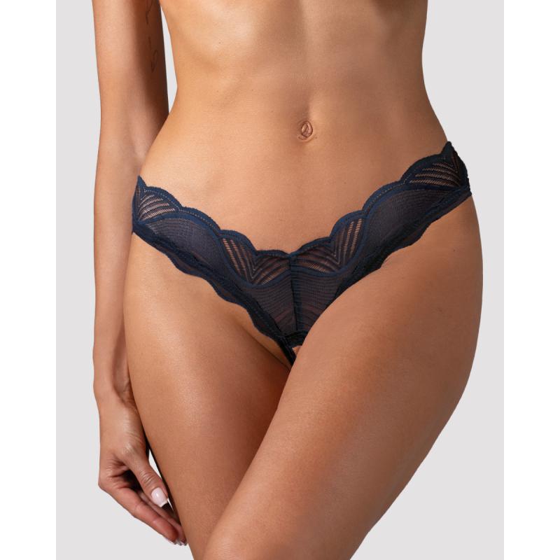 - Nightly String Entrejambe Ouverte - Bleu 4
