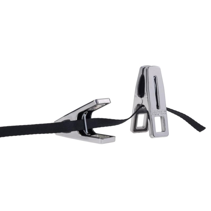 - Edge Body Zipper Clothes Pins - Argent 4