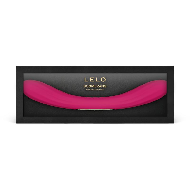 - BOOMERANG Vibromasseur Double - Cerise 4