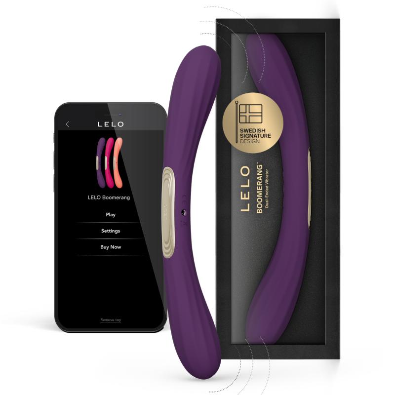 LELO - BOOMERANG Dubbele Vibrator - Purple