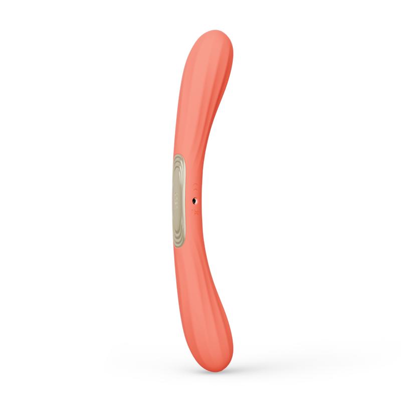- BOOMERANG Vibromasseur Double - Coral Red 3