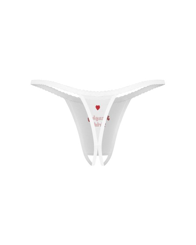 - Weddya Bride String Ouvert - Blanc 5