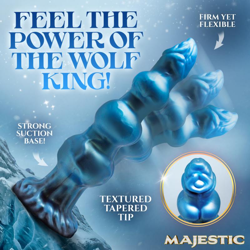 - Auren Wolf King Godemichet en Silicone - 22 cm 5