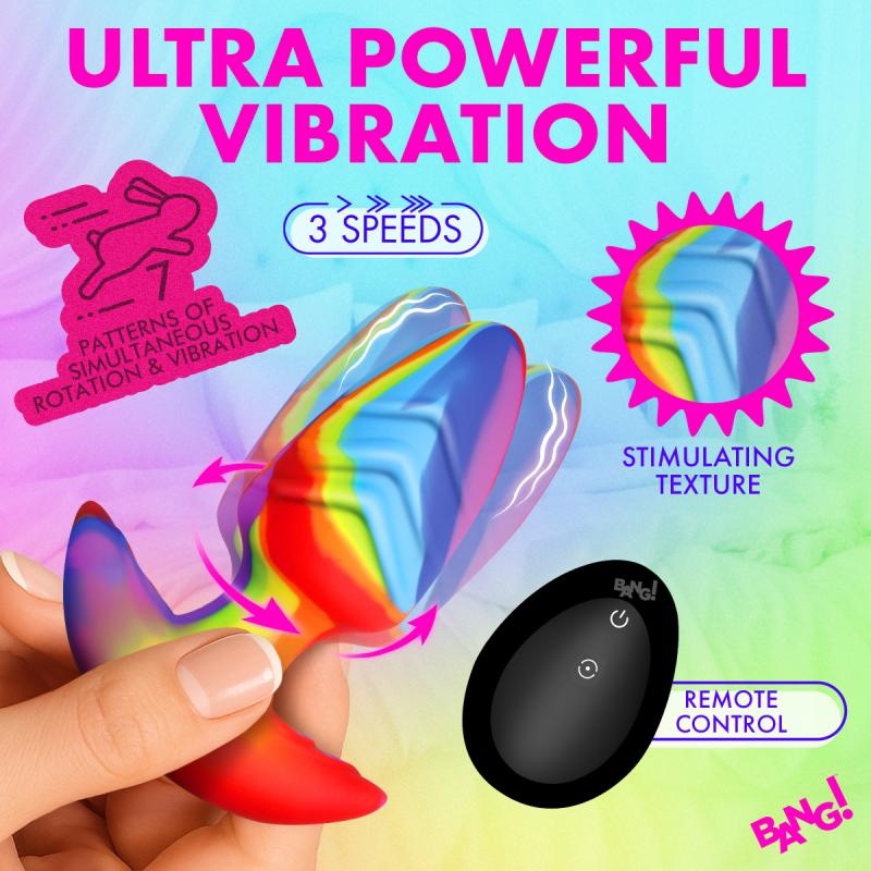 - Plug Anal Rotatif et Vibrant - 9,9 cm 3
