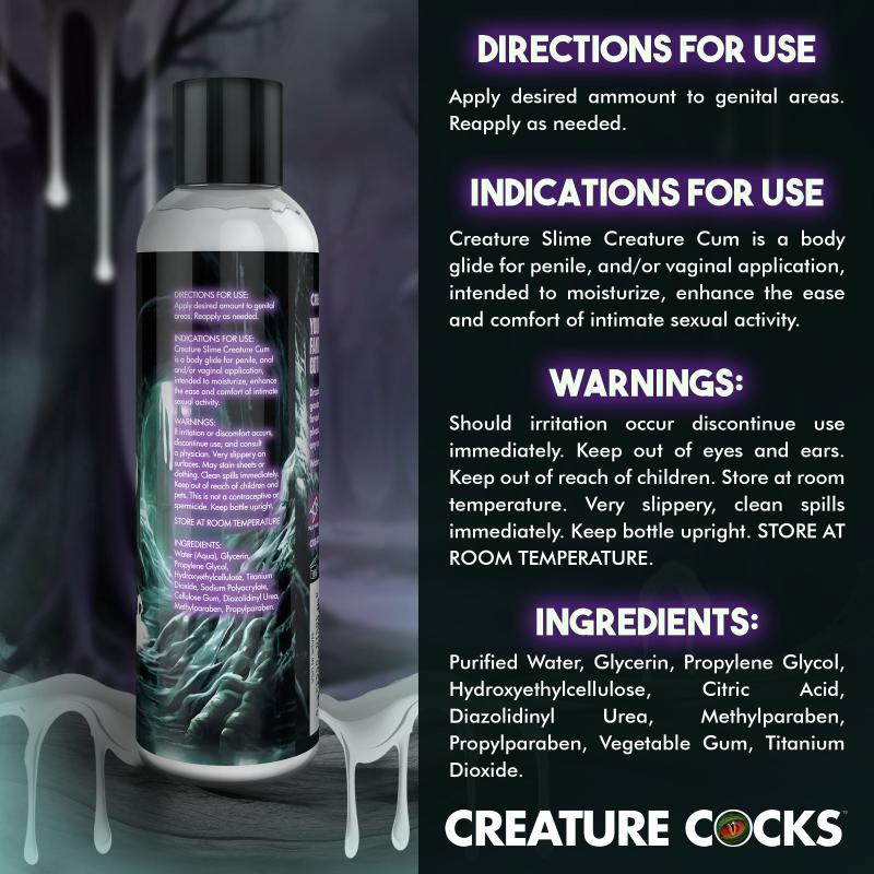 - Creature Slime Creature Cum Lubrifiant Jizz - 237 ml 5