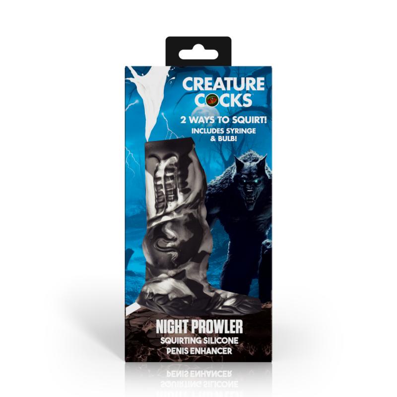 - Night Prowler Squirting Penis Enhancer - 12 cm 5