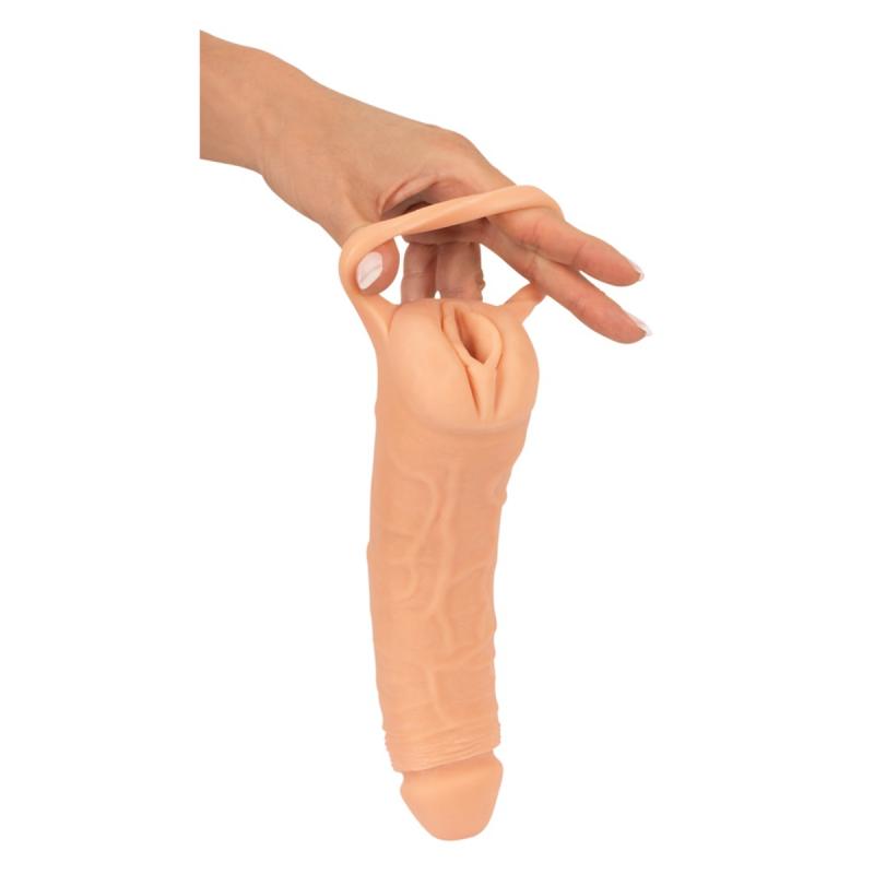 - 2in1 Extension + Masturbator - 23.8 cm 3
