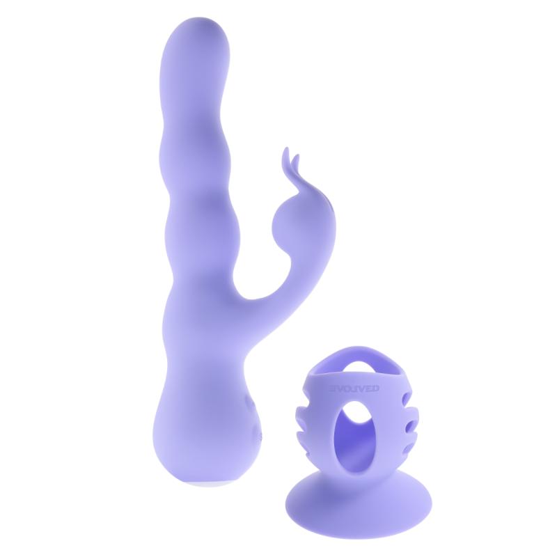 Evolved - Wiggly Bunny Vibromasseur Rabbit - Violet 3