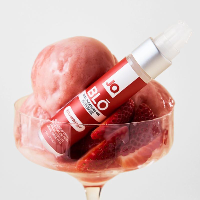 JO - BLŌ Gel Plaisir Oral Strawberry - 30ml 2