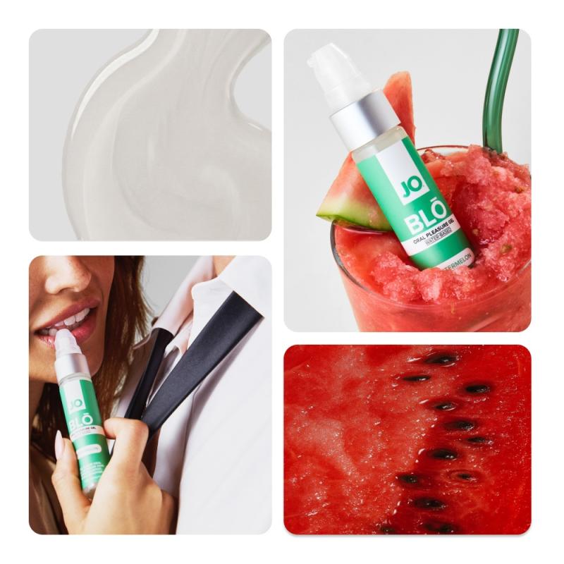 JO - BLŌ Gel Plaisir Oral Watermelon - 30ml 4