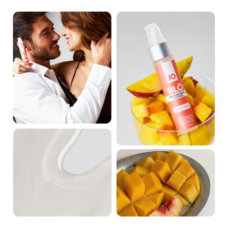JO - BLŌ Gel Plaisir Oral Mango Peach - 30ml 4