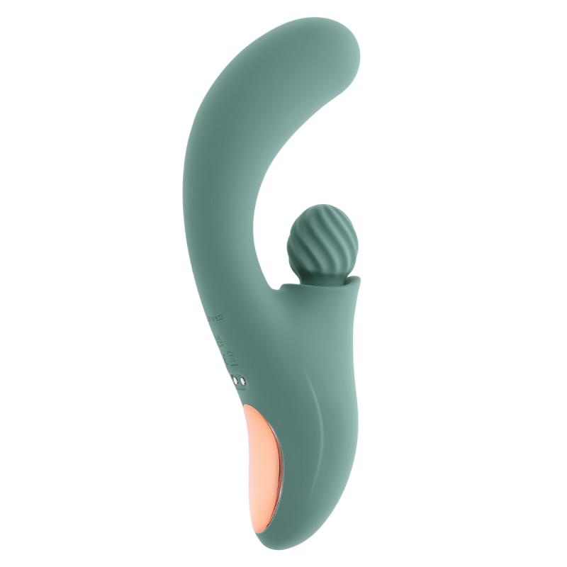 Evolved Novelties Evolved - Spiral Charm Clitorisvibrator - Groen