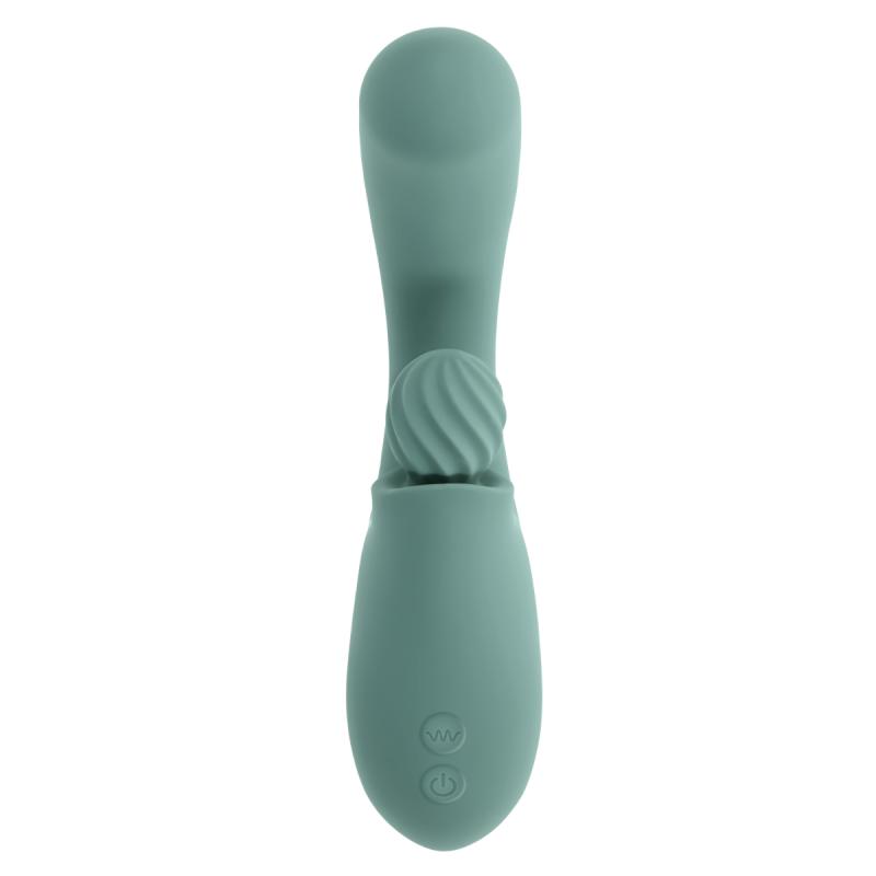 Evolved - Spiral Charm Vibromasseur Clitoridien - Vert 4