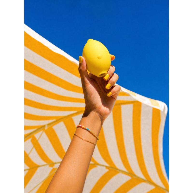 - Lemon Crush Stimulateur à Ondes d'Air - Jaune 3