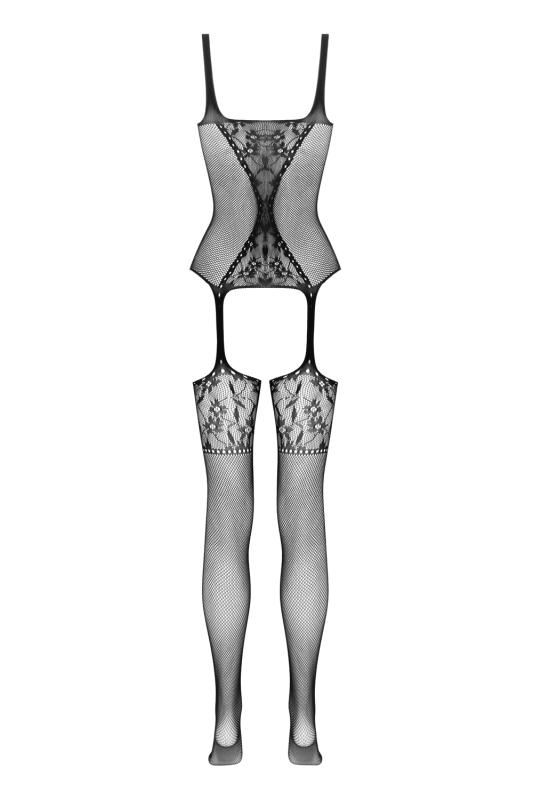 - Lace and Fishnet Seduction Bodystocking 5