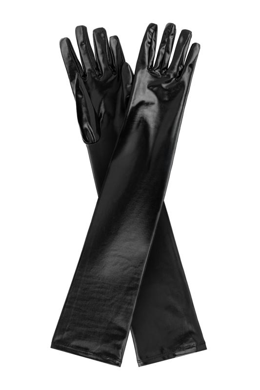- Noir gants longs 3