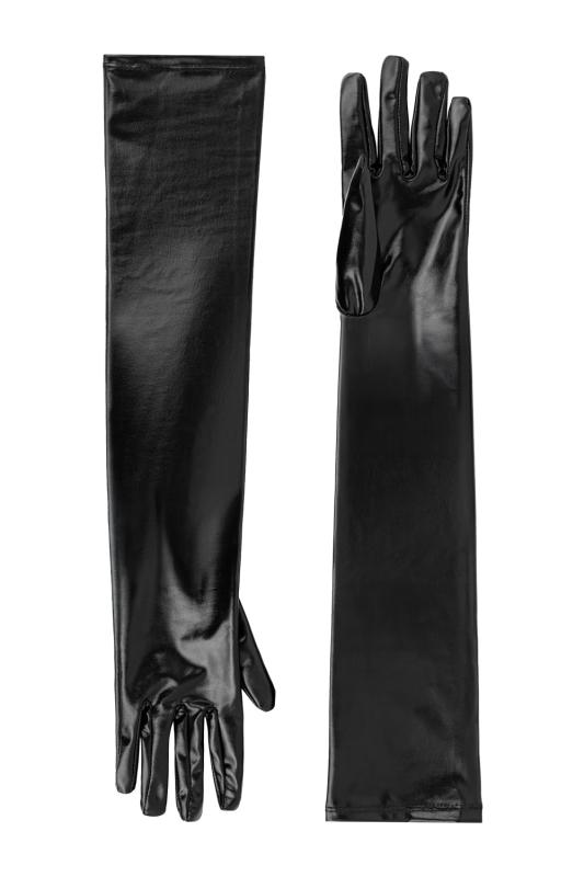 - Noir gants longs 4