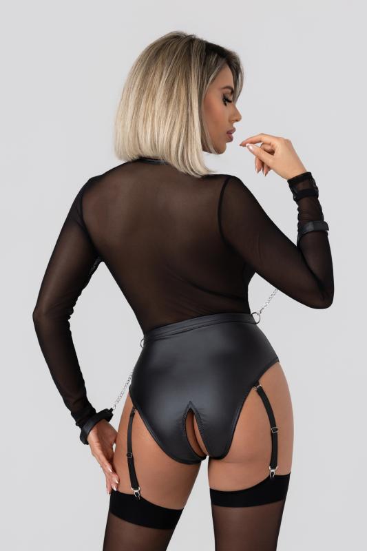 - All Night Long Open Crotch Bodysuit 2