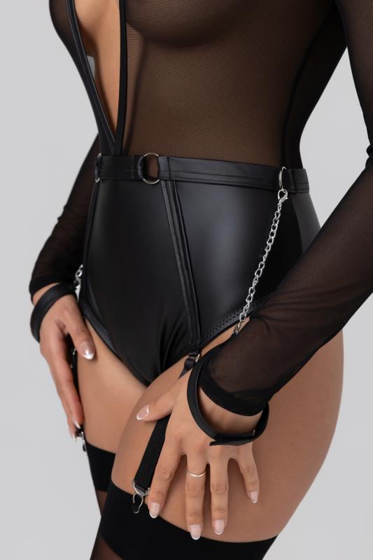 - All Night Long Open Crotch Bodysuit 3