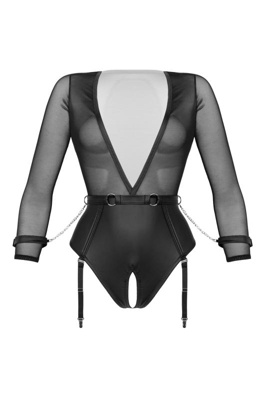 - All Night Long Open Crotch Bodysuit 4
