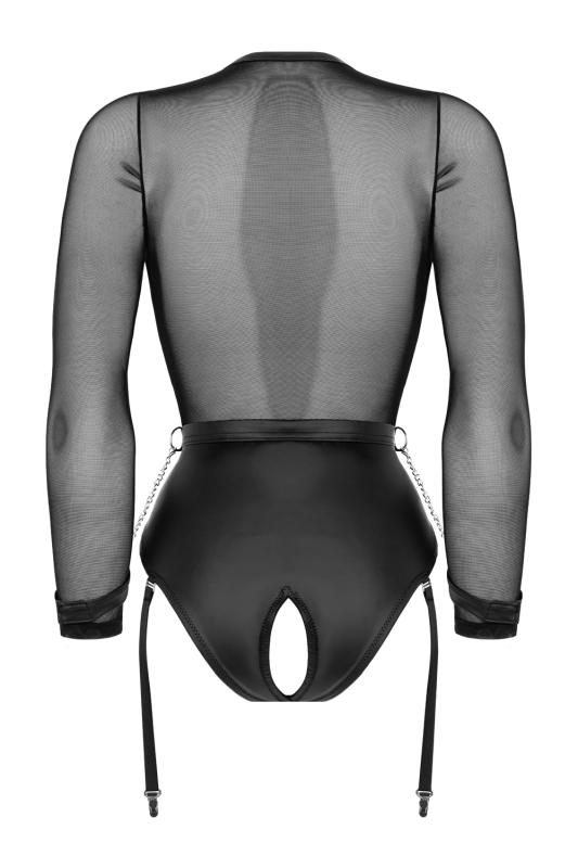 - All Night Long Open Crotch Bodysuit 5