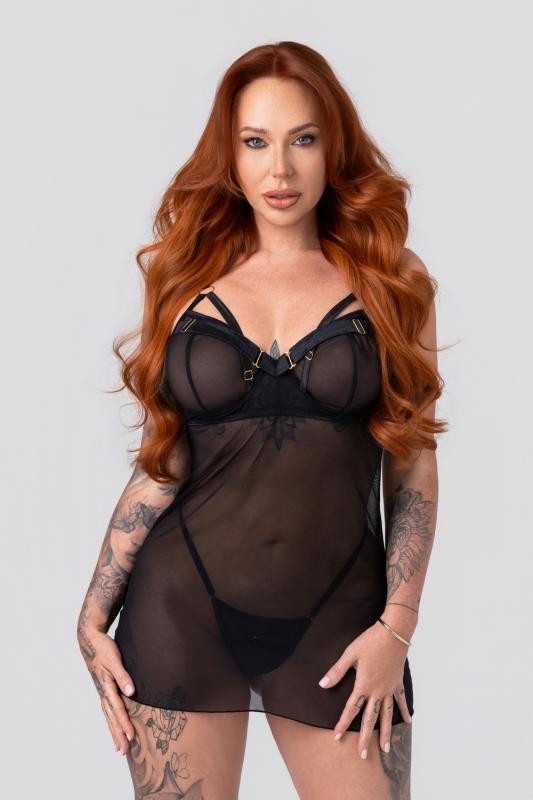 - Obsession Sheer Mesh Babydoll 2