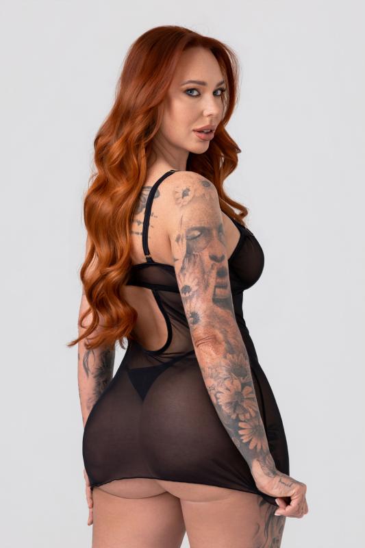 - Obsession Sheer Mesh Babydoll 3