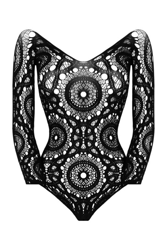 - Seduction Lace & Mesh Bodysuit 4